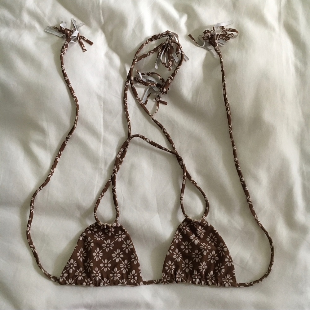 Acacia swimwear cannons top size XS